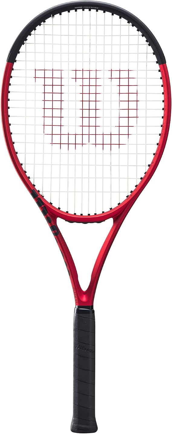 Wilson CLASH 100UL V2.0 WR074411U2 Hard Tennis Racket Red/2/Men's