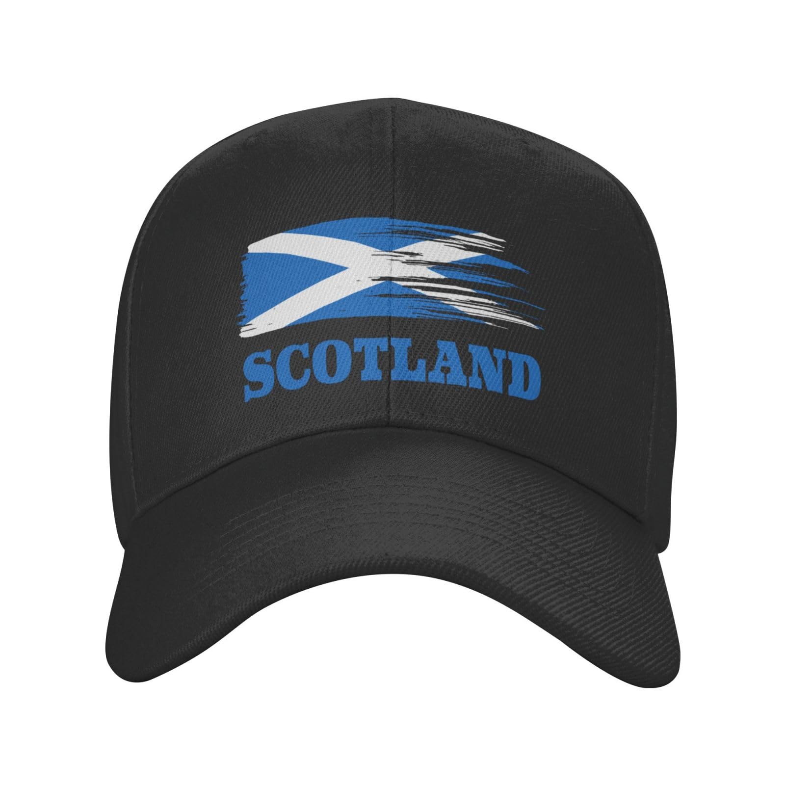 Kwqdozf Unisex Scotland Scottish Flag Baseball Cap For Men Women Adjustable Classic Dad Hat Trucker Cap For Running Outdoor Activitieshat