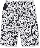 Taglio regolare Nike B NSW Woven AOP Short Pantaloncini, Nero/Nero/Nero, XL Bambino