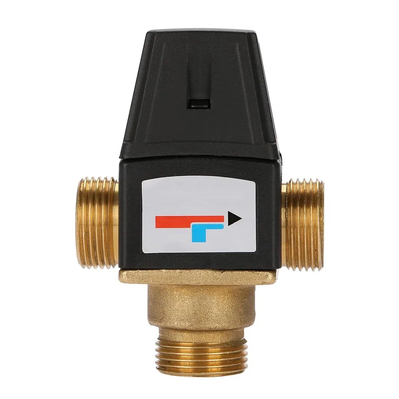 Vanne mélangeuse thermostatique 3 voies DN20 laiton mâle plancher chauffant sol
