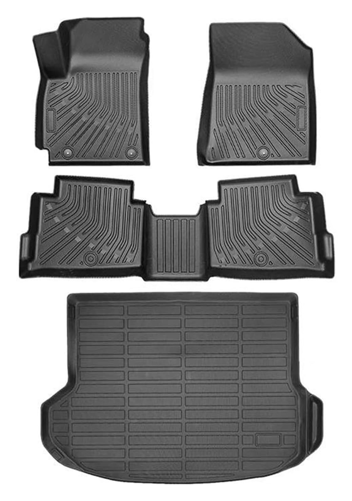 Tapis de sol Kia Seltos anti-saleté coffre imperméable auto