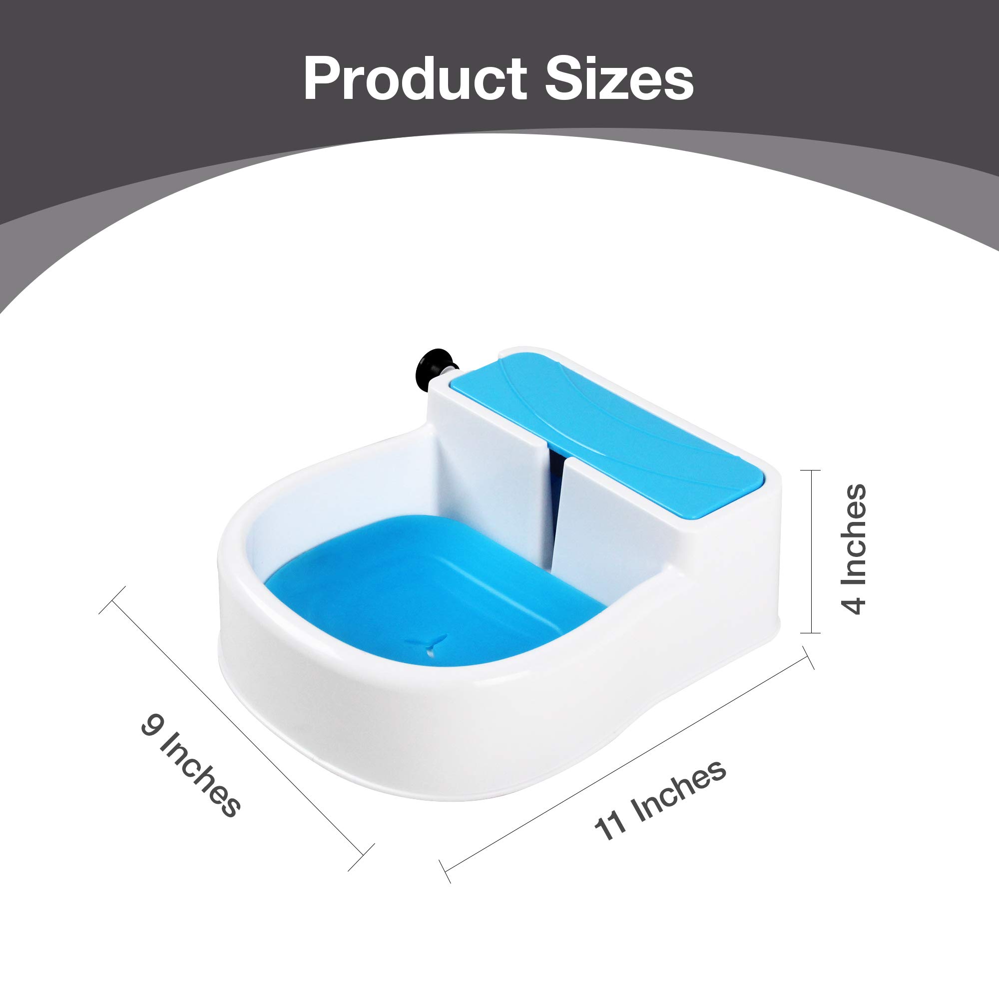 Hundewasserbrunnen Mit Pedal - Automatischer Trinkbrunnen Für Haustiere Im Freien