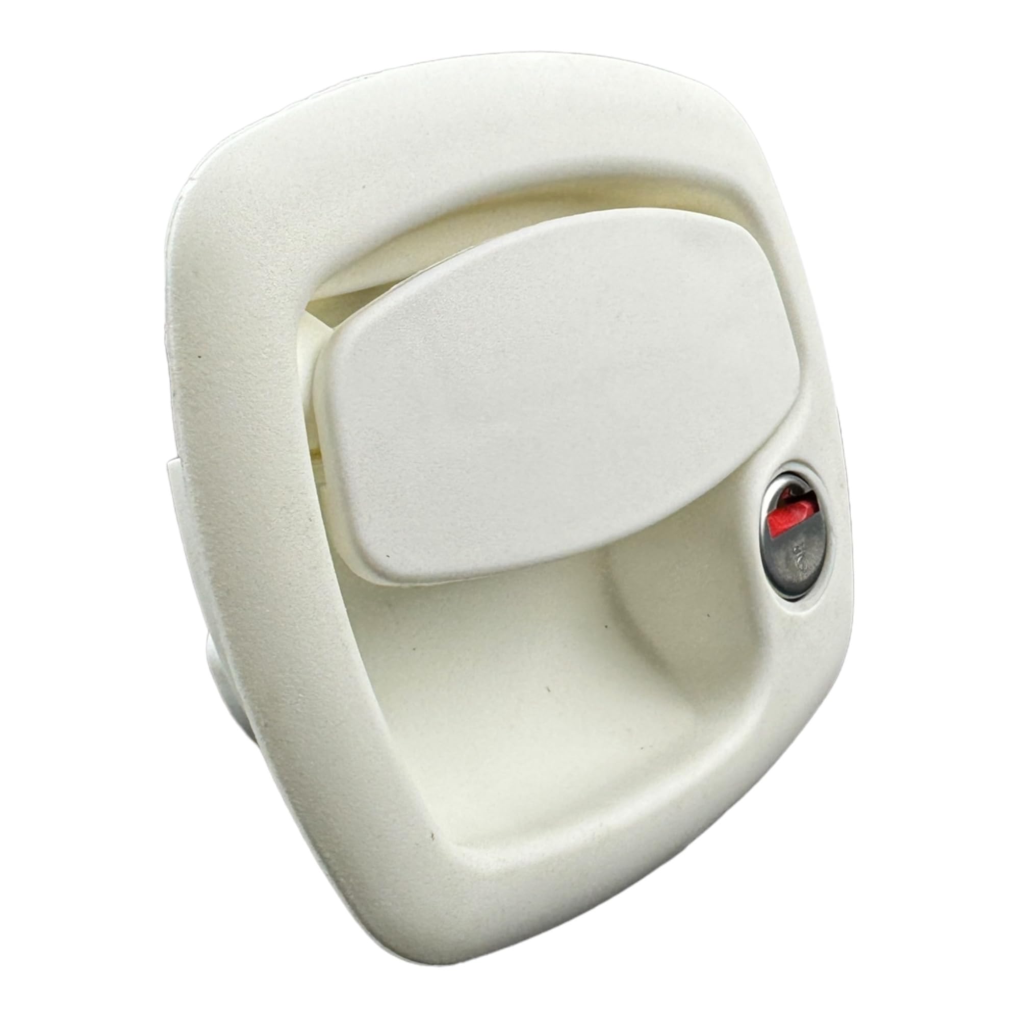 Cerradura de puerta para caravana, sistema FF, HSC, parte exterior blanca, en juego con llavero pro-Styling