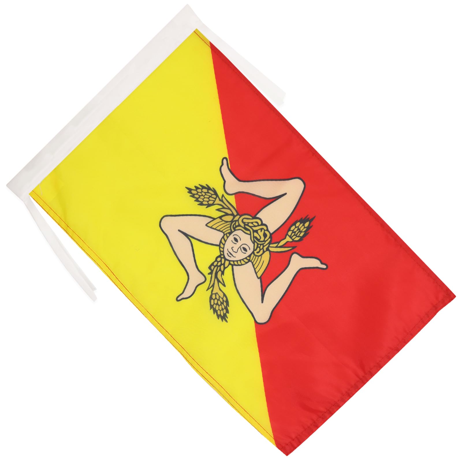 Amazon.co.jp: シチリア国旗 18インチ x 12インチ コード - イタリア