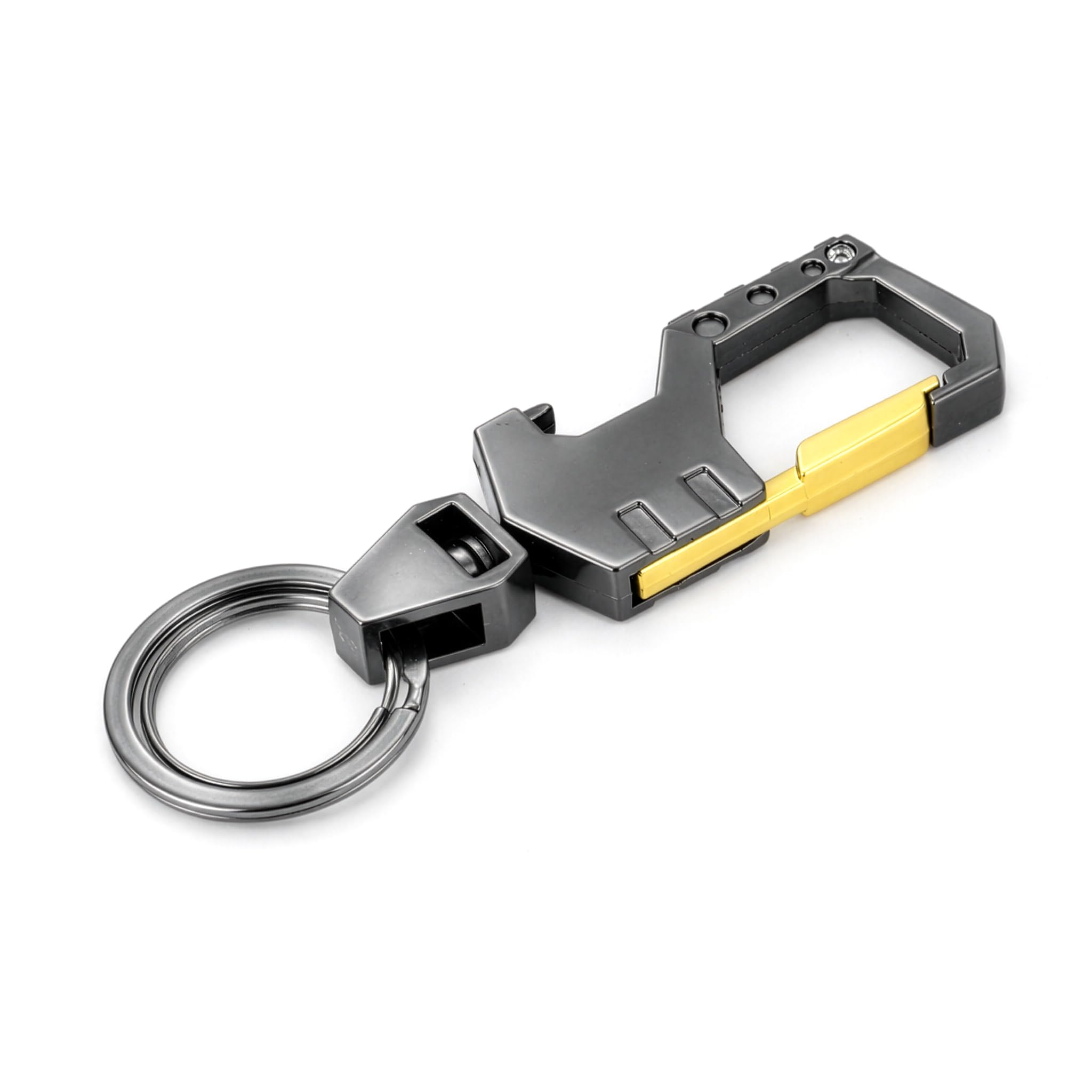 Storite Metal Keychain for Men & Women | Premium Decorative Key Ring | Stylish Key Holder for Car, Bike, Home & Office Keys