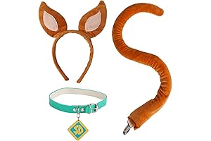 Scooby Doo Collar & Ears Costume for Men and Women