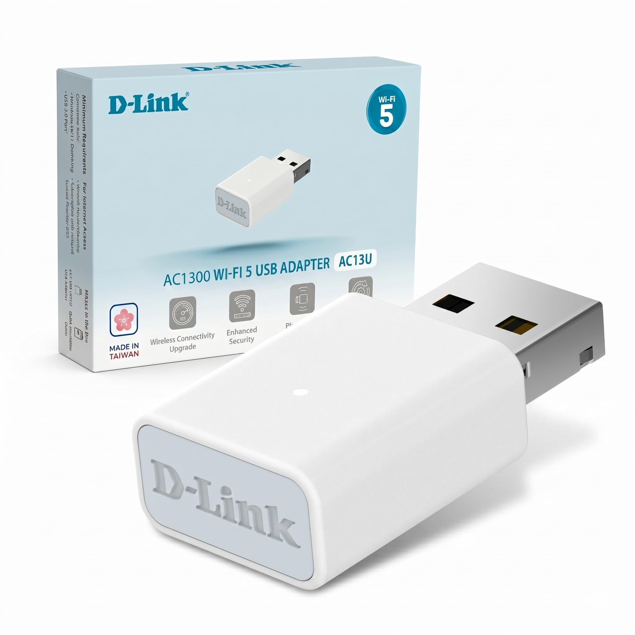 Adaptador USB - WiFi D-Link AC13U/ 1300Mbps