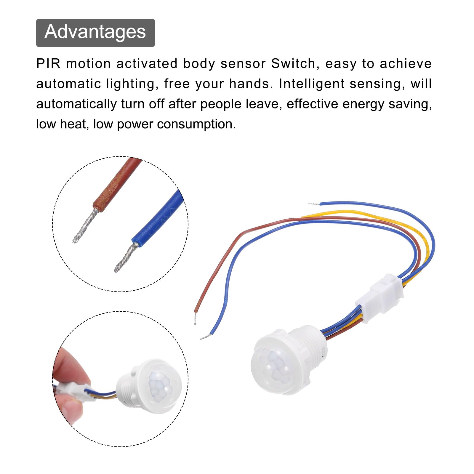 たくと　人感スイッチ10個セット たくと 人感スイッチ10個セット Amazon | 160度 人感センサー