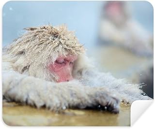 Monkey Organism Animal Photography Cleaning Cloth Screen Cleaner 2pcs Suede Fabric