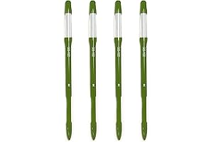 IPPINKA Sustee Aquameter Soil Moisture Plant Watering Spike, Set of 4, Green, Medium