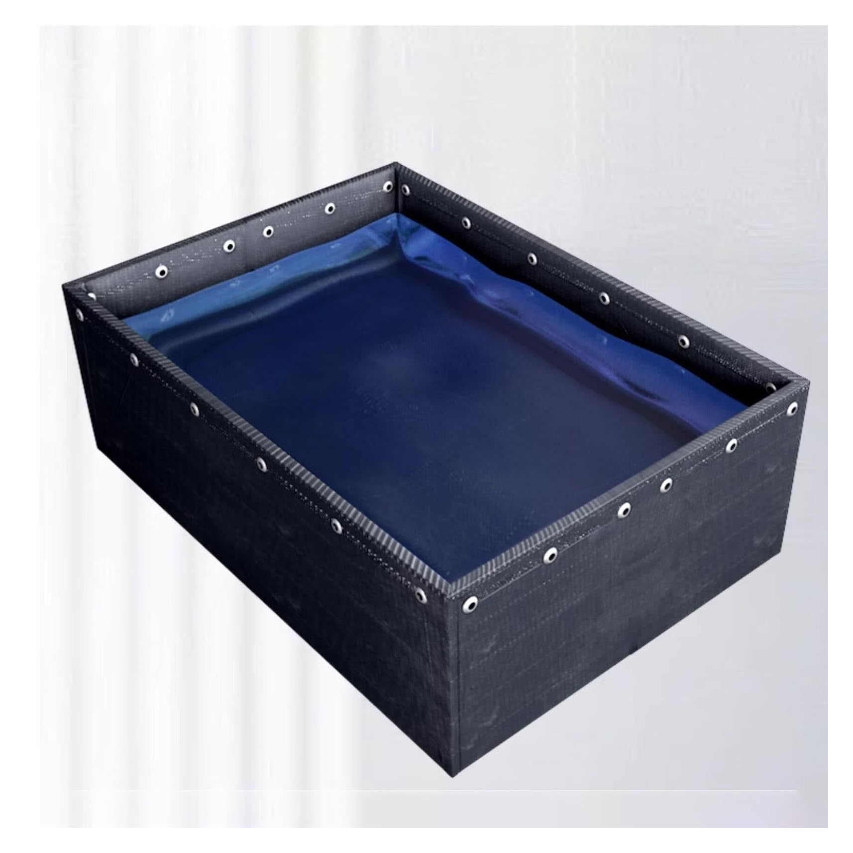 Réservoir d'eau portable en toile de 1x2,3m pour l'irrigation du jardin et l'élevage de koïs