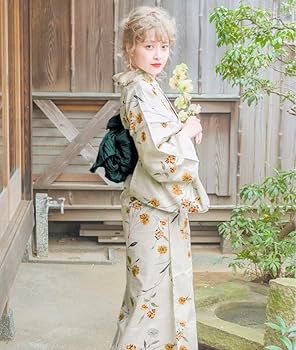 浴衣セット　新品　未開封　Dita オトナ浴衣　蒲公英色の花あそび 浴衣セット 新品 未開封 Dita オトナ浴衣 蒲公英色の花あそび