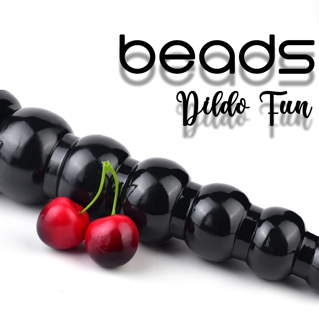 Juguetes sexuales con consolador anal XL erótico,Consolador FAAK multibolas con mango,9,8'' insertable con 6 bolas para los amantes del butt plug,consolador con cuentas para la diversión anal (negro)