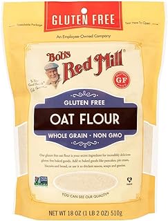 Bob's Red Mill, Whole Grain Oat Flour, 1.37 Pound (Pack of 2)
