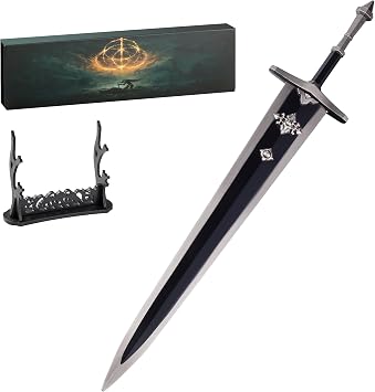 Elden Ring DLC Lone Wolf Greatsword,Equal Scale Reduced Model, 11.8 Inch Metal Craft, Best Choice of Collection Lovers, Exquisite Ornament for Gameplay, Bookshelf or Themed Display, Best Gift