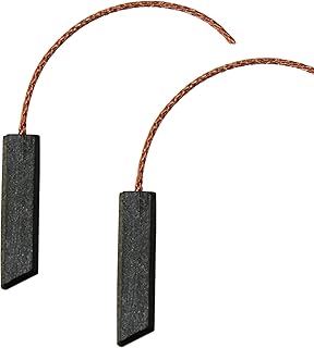 Szczotki węglowe szczotki do silnika węglowe 8 x 6,3 x 25 mm do pralki – pralko-suszarka AEG / Siemens / Bosch / Constructa / Neff / Balay itd. 054870 899645430575