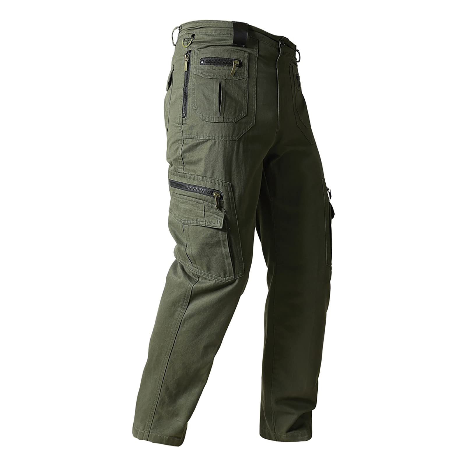 MOKBAY Pantalon Cargo Hombre con Bolsillos Pantalón Montaña Tacticos Pantalones Cargo Hombre
