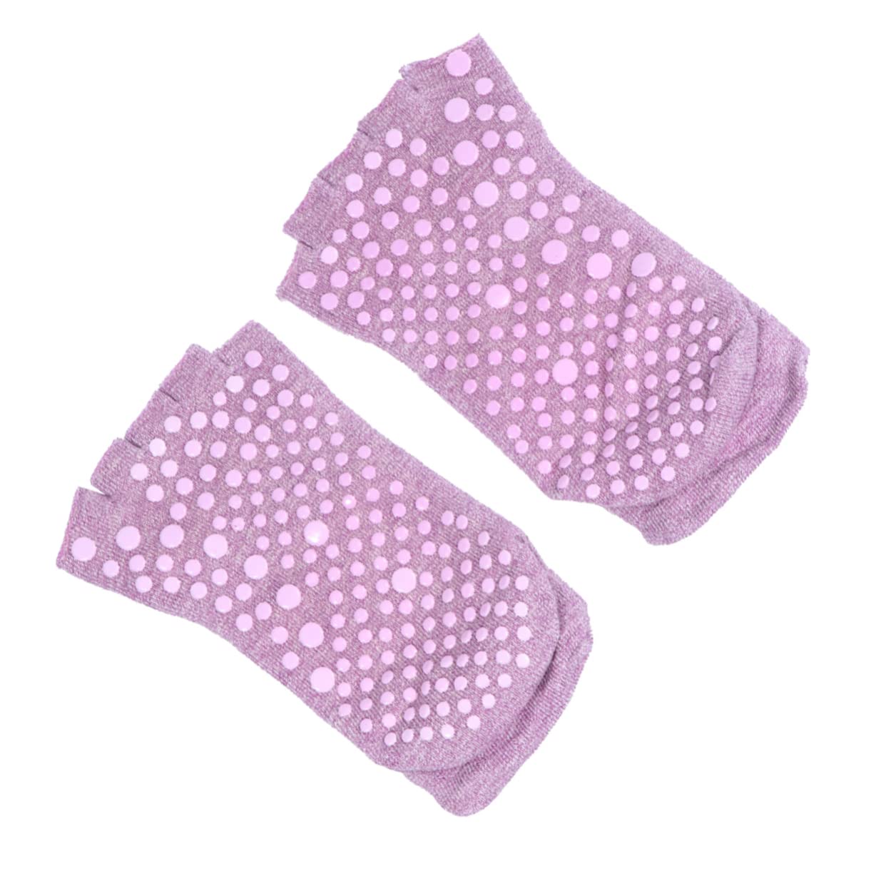 Didiseaon Comfortable Yoga Socks for Women Toeless Moisturizing Socks Grips Non-Slip Sports