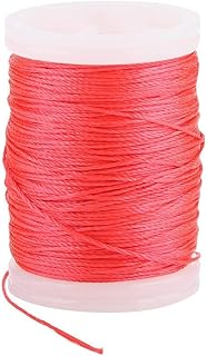 Bnineteenteam Bow Serving String,Nylon Bow String Serving Thread String for Bowstring Archery Supplies (Red) Shooting, Archery Supplies
