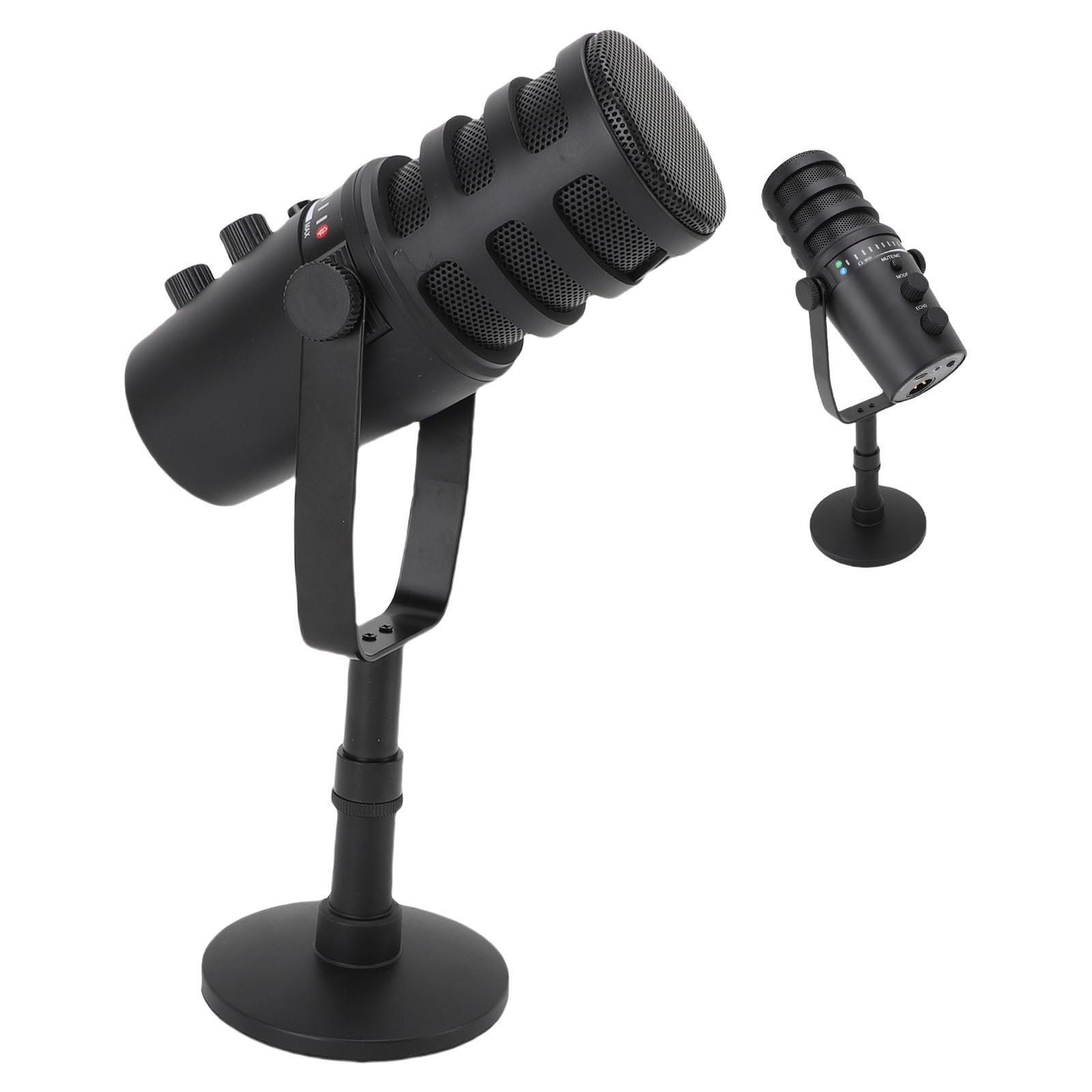 Denash USB Condenser Microphone, 192kHz/24Bit Wired PC Gaming Mic with Tripod & Pop Filter for Streaming, Podcast, PS 5