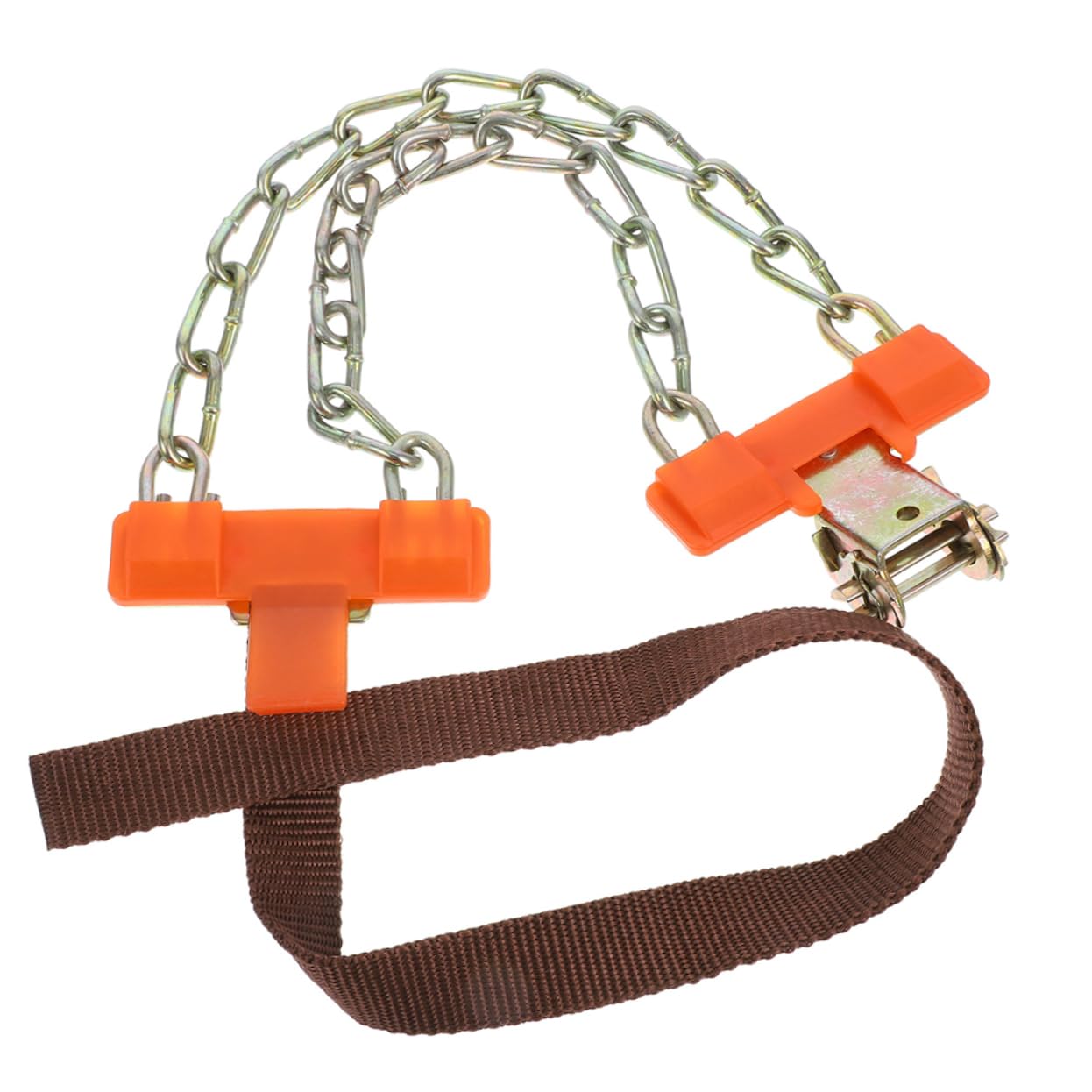 SOLUSTRE Tire Chains Snow Chains for Small Cars Suvs Easy Installation for Emergency Use Traction for Icy Roads