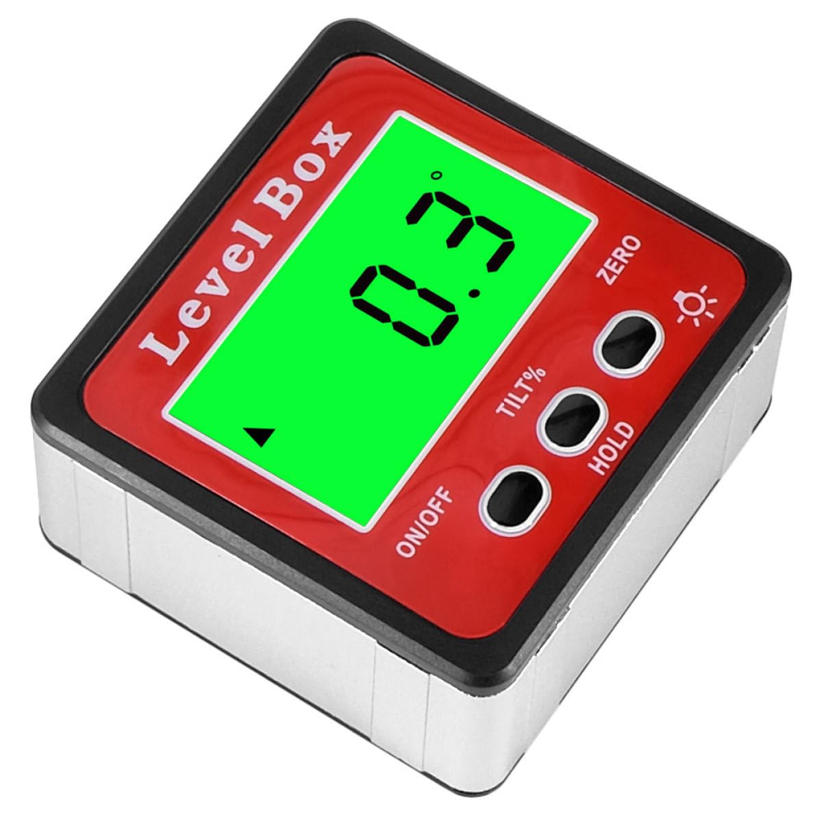 jojofuny 3pièces Niveau à Bulle Numérique Multifonction Inclinomètre Digital Avec Affichage Lcd Rétroéclairé Outil De Mesure Angle Pour Bricolage Et Décoration Intérieure