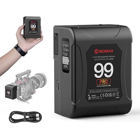 Small Rig V Mount Battery Vb99 Pro 6700mah 99wh 14.8v V Mount Battery
