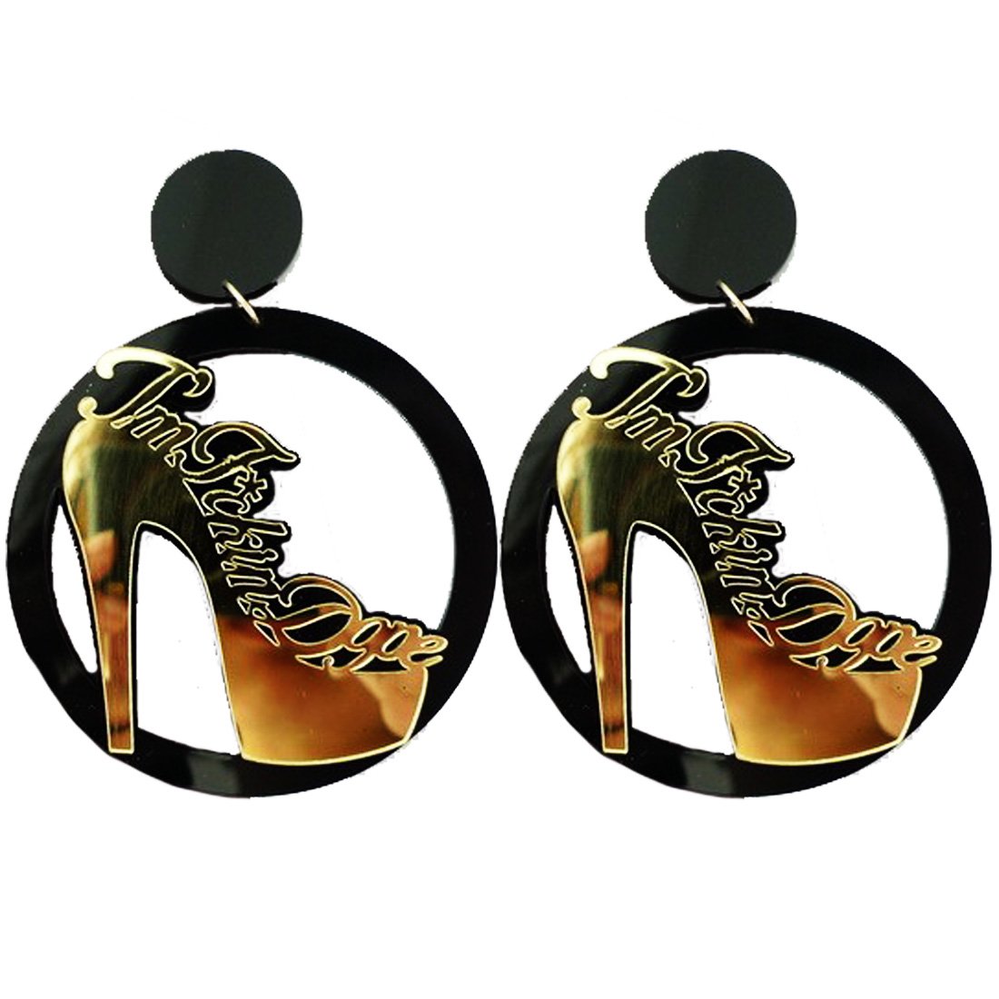 Girl Laser Cut Acrylic Earrings Collection