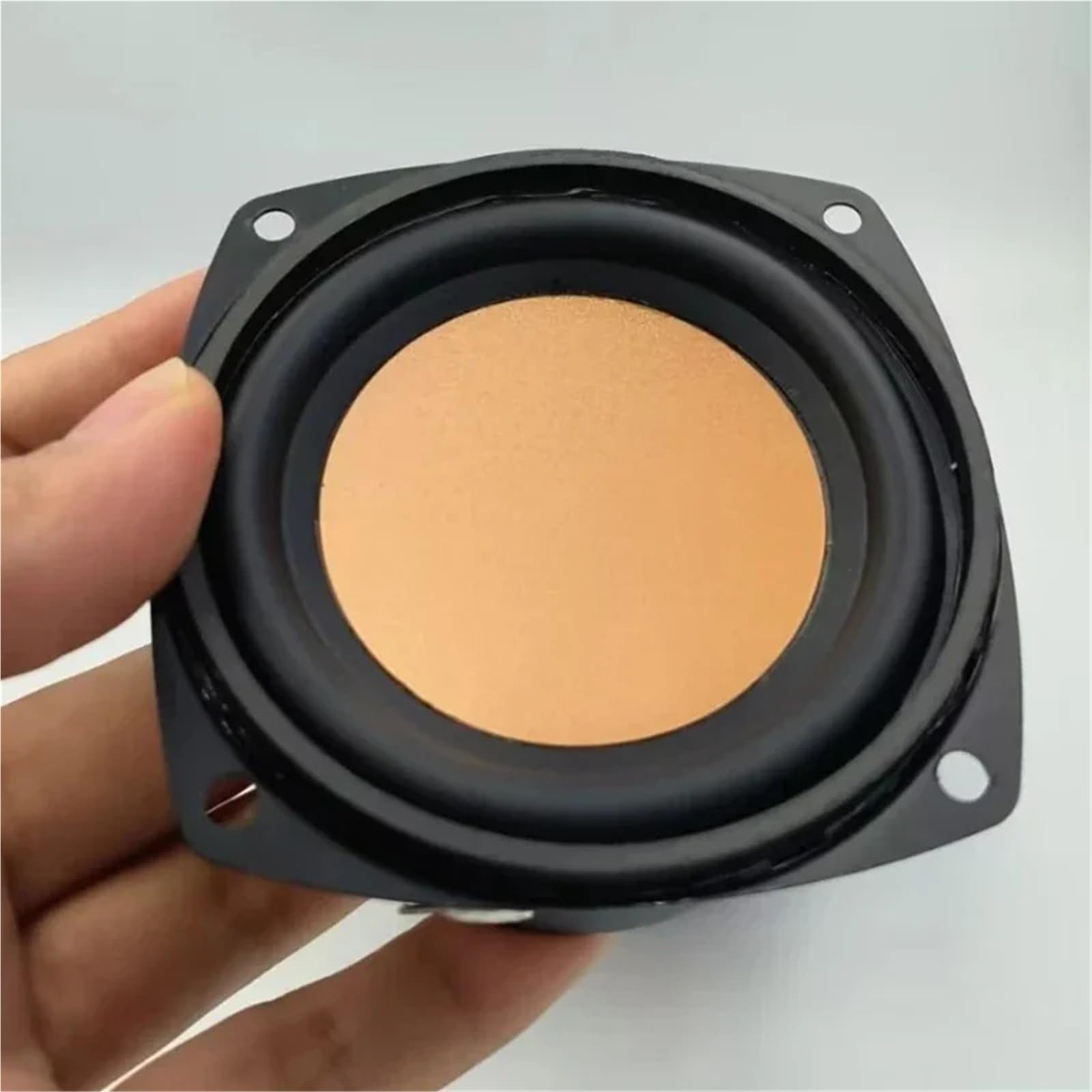 Altavoz de Audio portátil de 3 Pulgadas, 2 uds., 4 Ohm, 8 Ohm, 20W, Altavoz de Sonido de Rango Completo, Borde de Goma, Audio en casa(4 Ohm 20W Speaker)