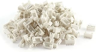 Aexit 1.5mm Pitch Terminals Right Angle Male 5 Pins Header Wire Terminals Connectors 200pcs