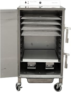Smokin Tex 1100 Cold Smoke Plate - Double-Walled Insulated Stainless Steel for Electric Smokers, Ideal for Cheese, Seafood, Fruits, 12.5 x 13.25