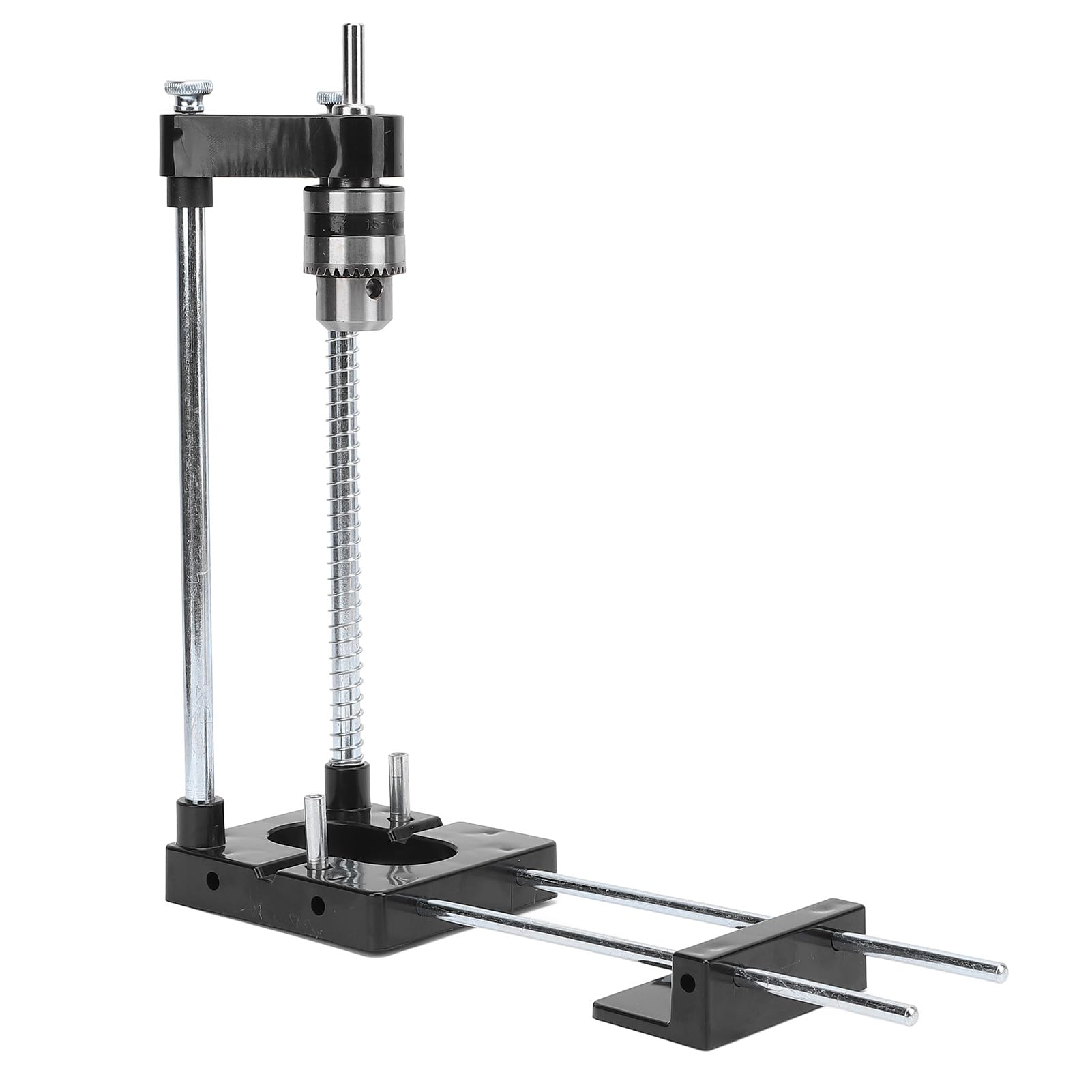 BTSEURY Drilling Locator, Woodworking Punch Locator, Alloy Steel Reverse Card Bracket Punch Hole Jig Positioner Guide Kit for Wardrobe Cabinet Door