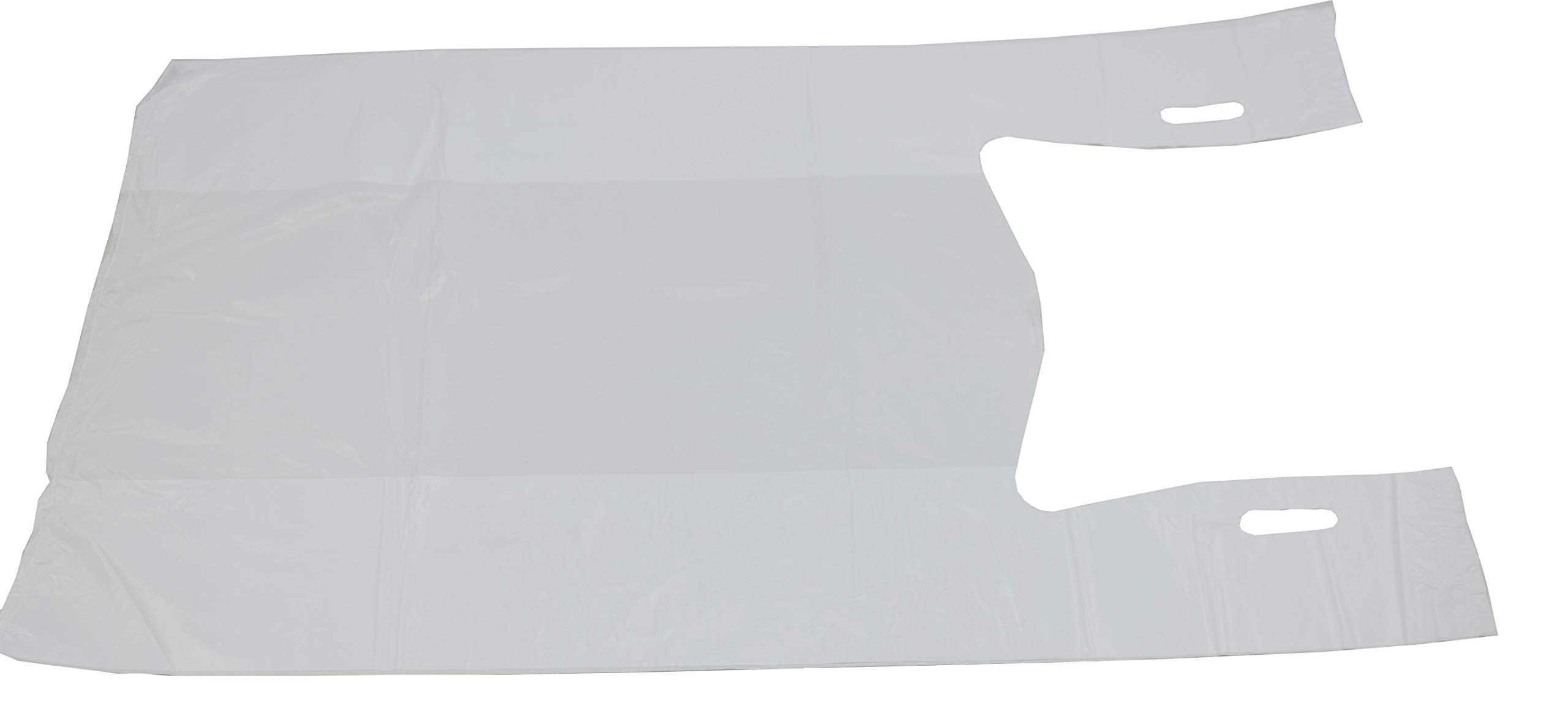 Amazon.com: Plastic Bag-Standard White Plain T-Shirt Bag