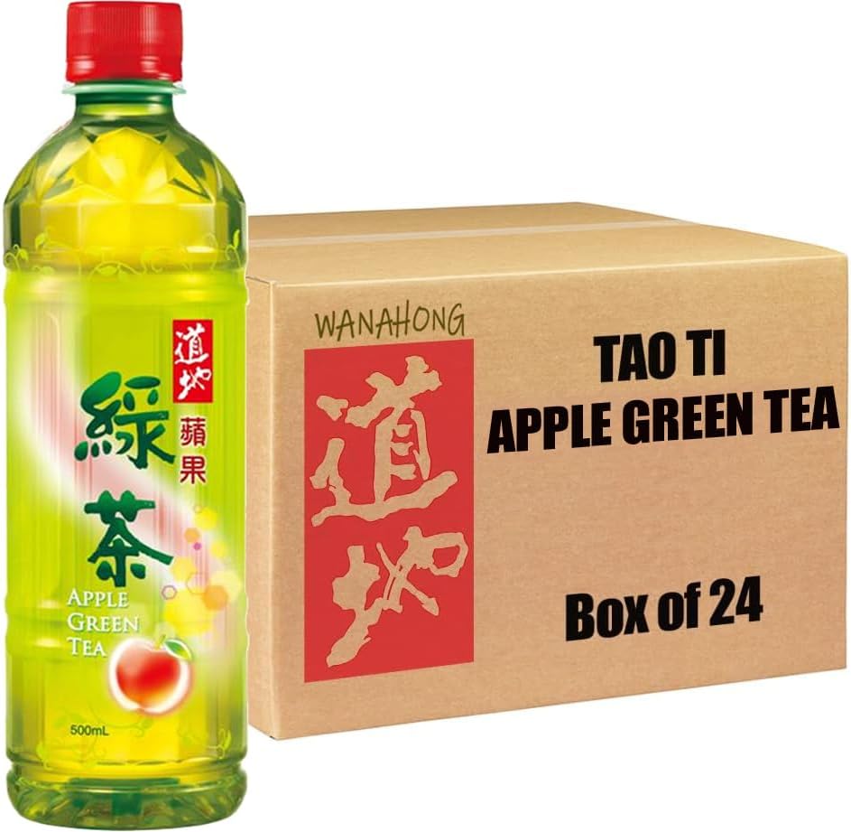 Tao Ti - Apple Green Tea 500ml (24 Bottles)