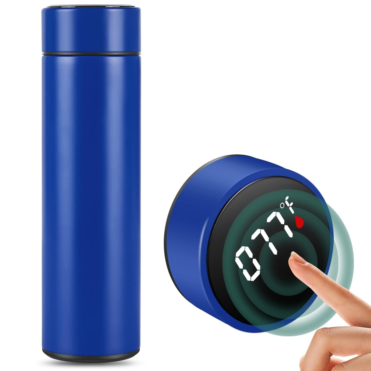 DPMLED Temperature Water Bottle Display I LED Indicator Water Bottle hot & Cool 500 ml Bottle