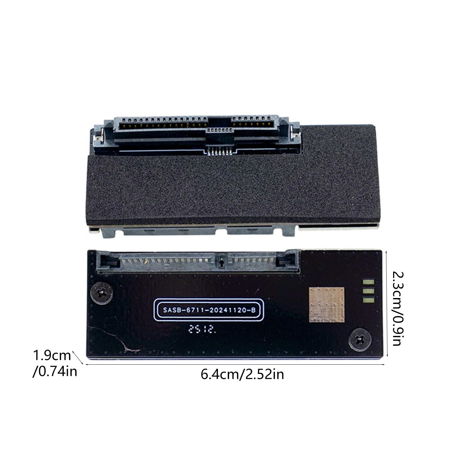 Installazione senza attrezzi da 29 pin a 7 + 15 22 pin SATA SAS convertitori di dischi rigidi adattatori scheda ABS costruzione per più dispositivi adattatori ABS