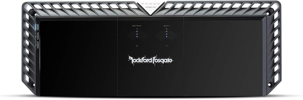 Rockford Fosgate Power T2500-1bdCP 2500-Watt Mono Amplifier | Class-BD with Constant Power