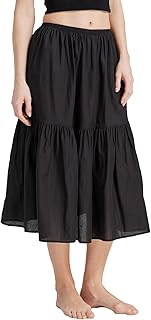 Half Slip Skirt Extender 100% Cotton Vintage Underskirt