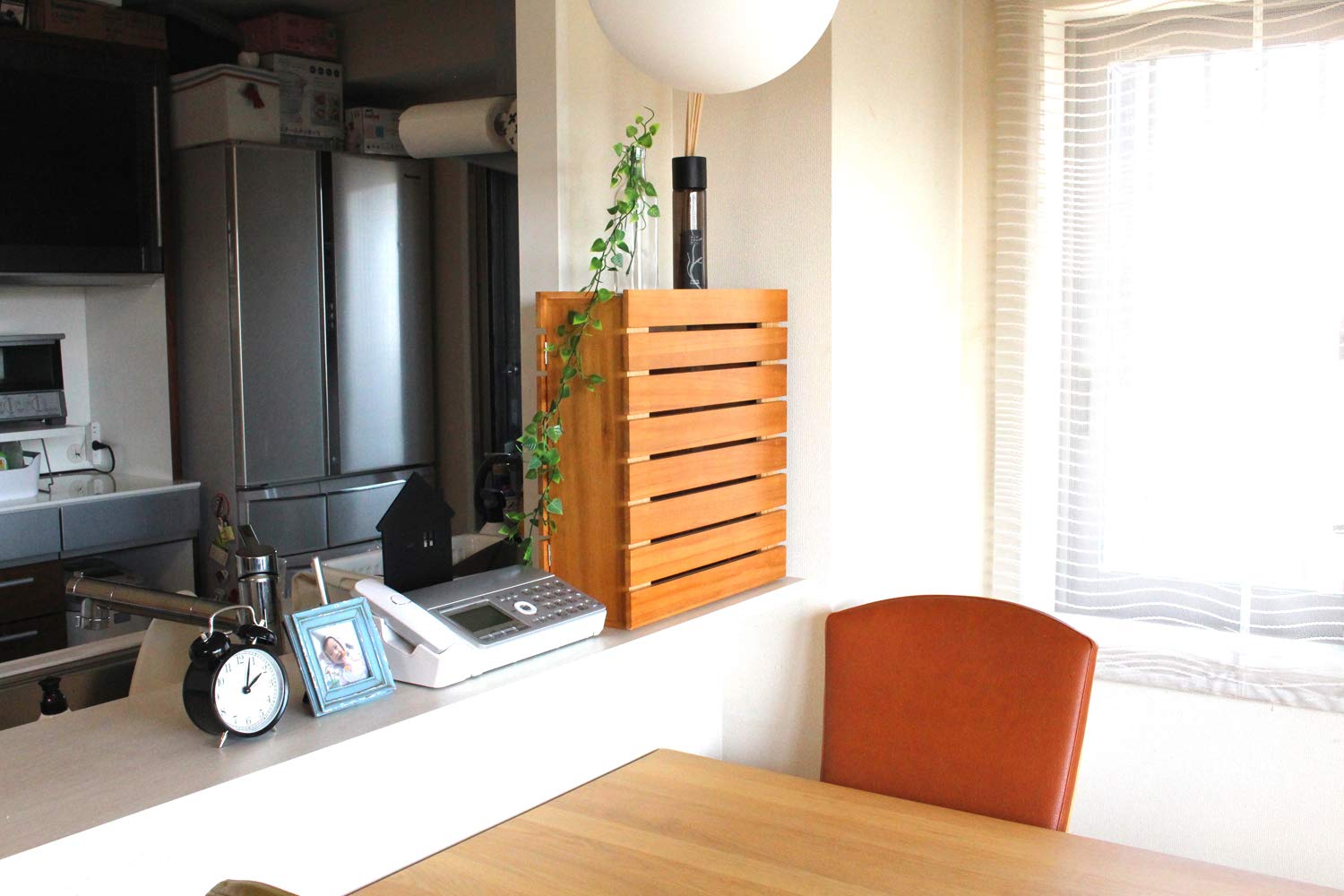 Amazon｜オスマック ケーブルボックス ナチュラル ルーター 収納 Wifi  