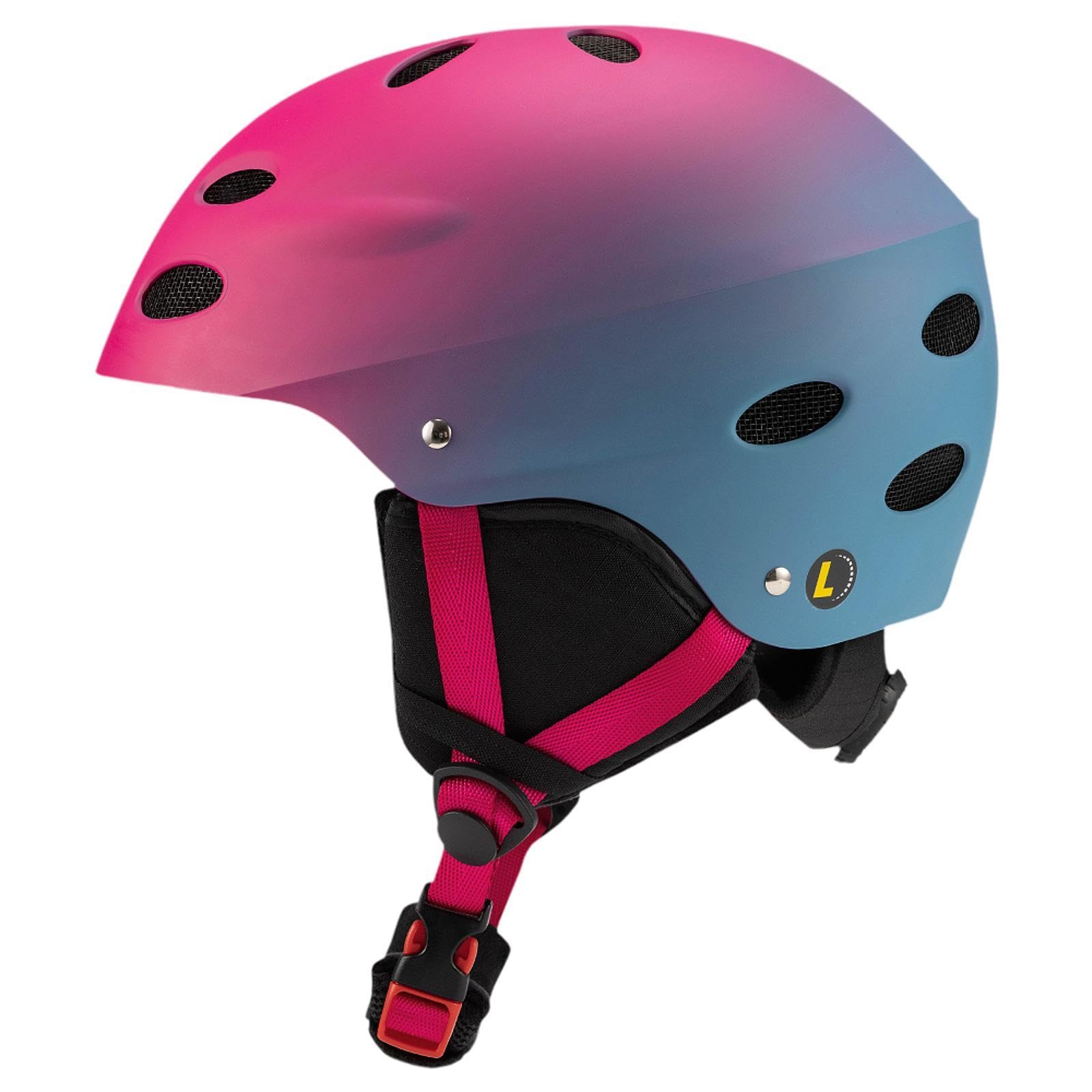Skihelm, Schutzhelm, Outdoor Skizubehör, Verstellbarer Kopfumfang, Stoßdämpfender Schaumstoff, Geeignet Zum Snowboarden Und Skaten