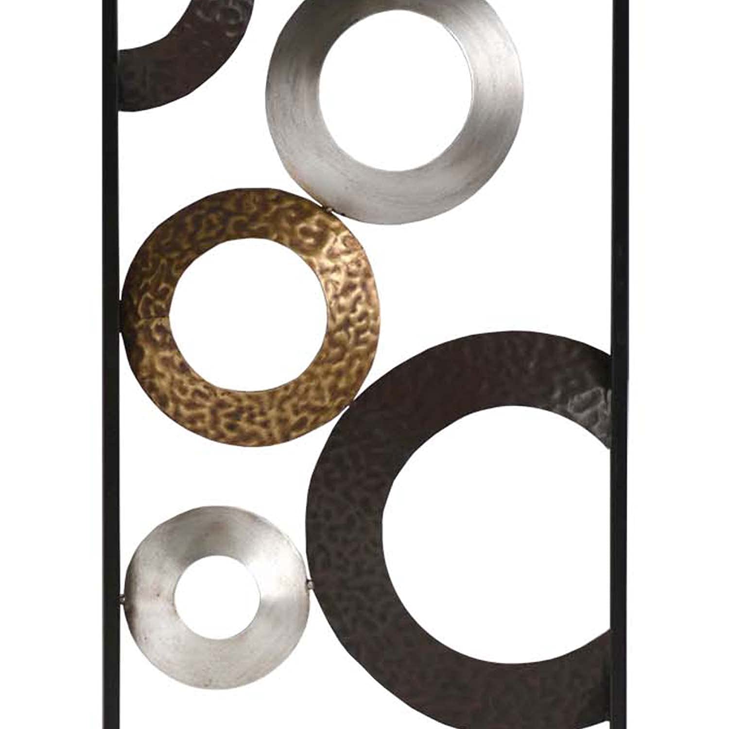 Stratton Home Decor SHD0241 Wall Decor, 12.00 W X 0.75 D X 36.00 H, Multi-Metallic