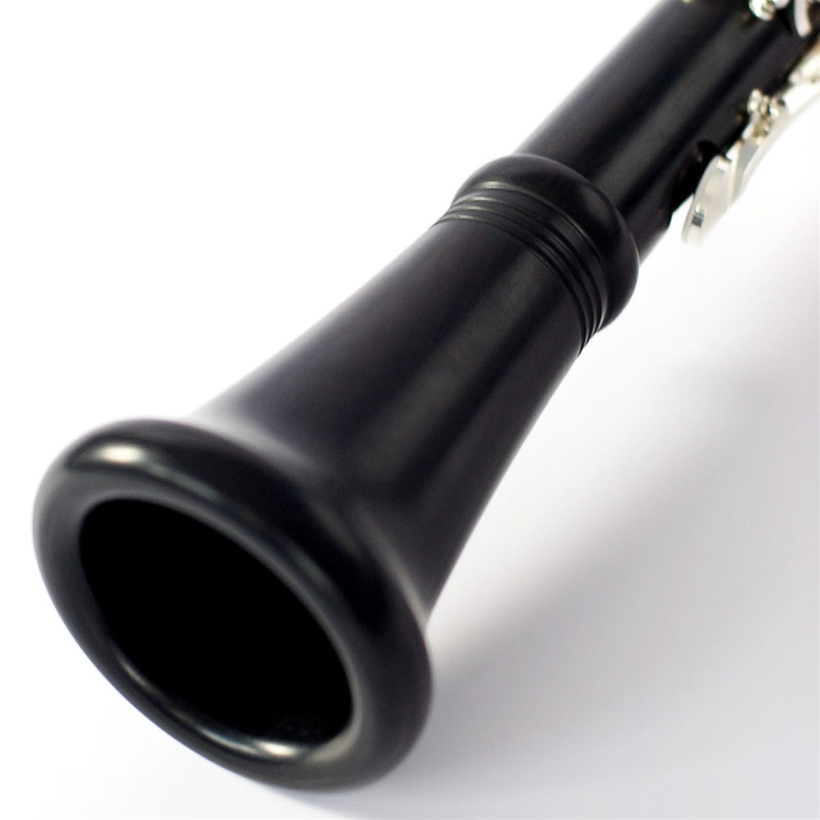 Klarinetteninstrument Klarinette Aus Versilbertem Ebenholz Mit G-Klappe Professionelle Performance-Klarinette Schwarzes Holzblasinstrument