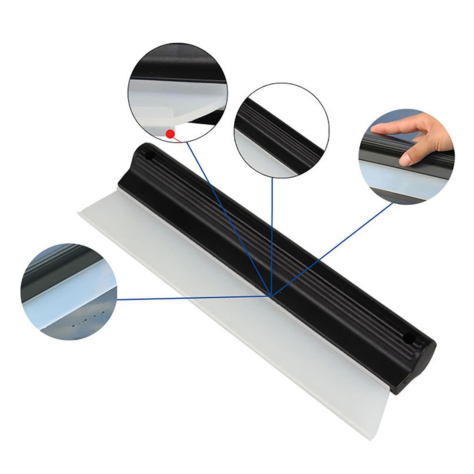 Rasqueta de coche para limpieza de ventanas, raspador de parabrisas | Rasqueta flexible en T - Rasqueta portátil de secado rápido, limpiaparabrisas de automóvil para ventanas de coche o ventanas de m
