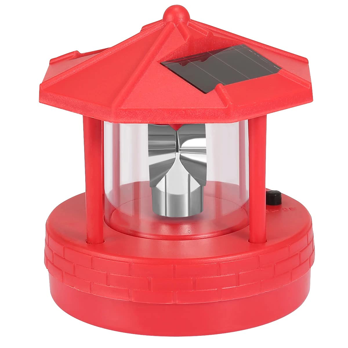 Luce solare ' rosso, luce all'aperto decorativa impermeabile, luce del paesaggio del giardino, decorazione del giardino ' rosso, luci del giardino, lampada solare