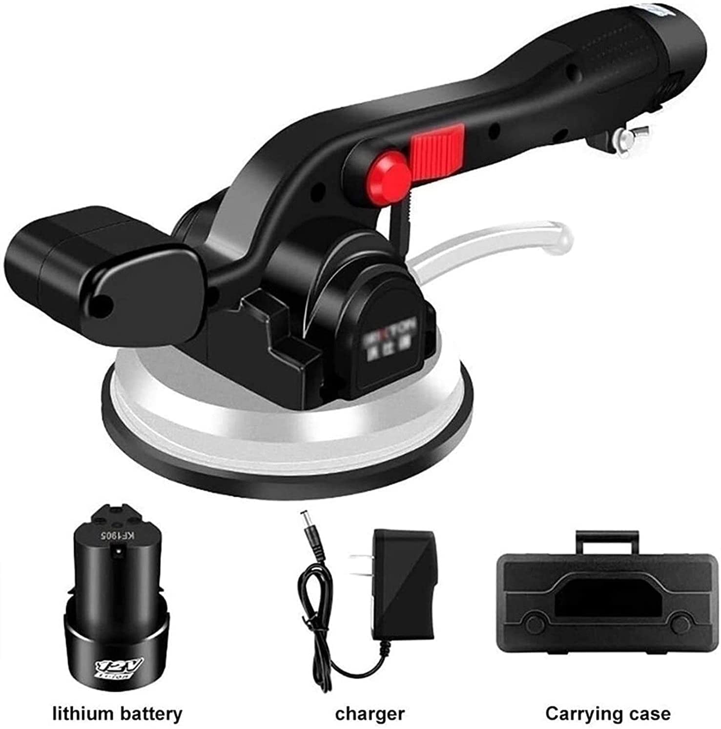 OTQEFTN Electric Tile Machine,Smart Tile Installation Machine, Portable Ceramic Tile Automatic Leveling Tool I Adjustable Vibration Machine I Tile Hand Tool