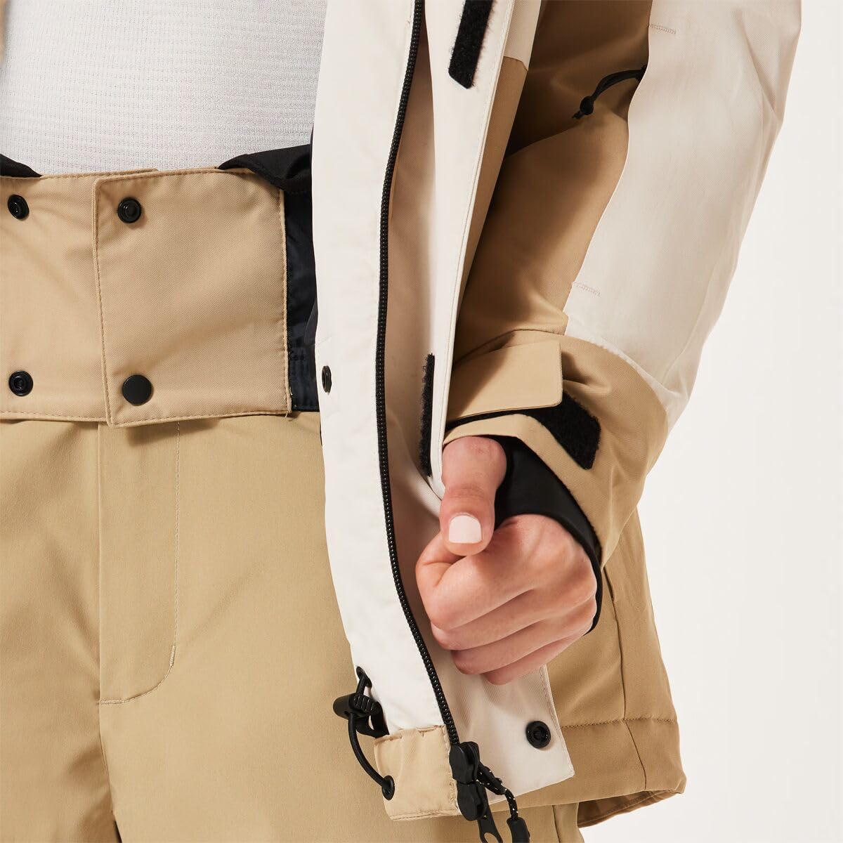 Oakley Womens Thermonuclear TBT Insulated Jacket, Mist/Pebble, Medium