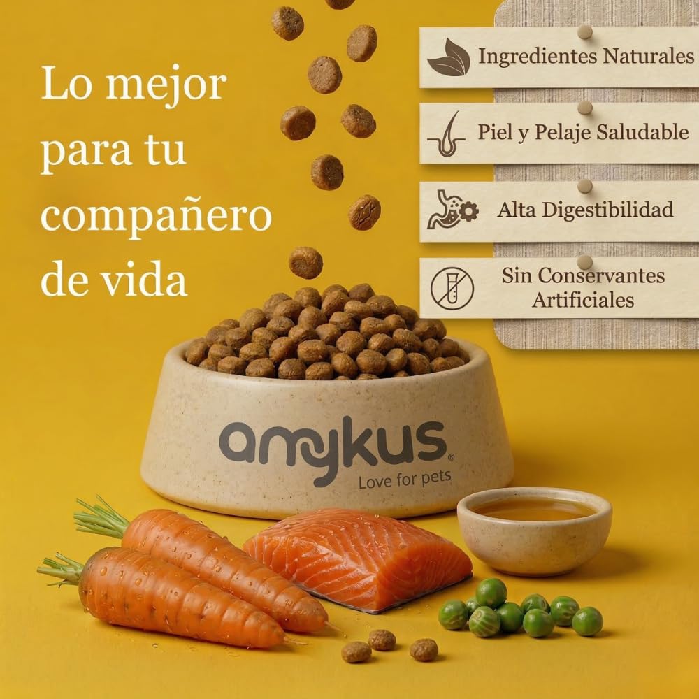 Original Fish 12,5 kg Pienso de Pescado con Salmón para Perros Adultos | Altamente Digestible |Alimento Seco