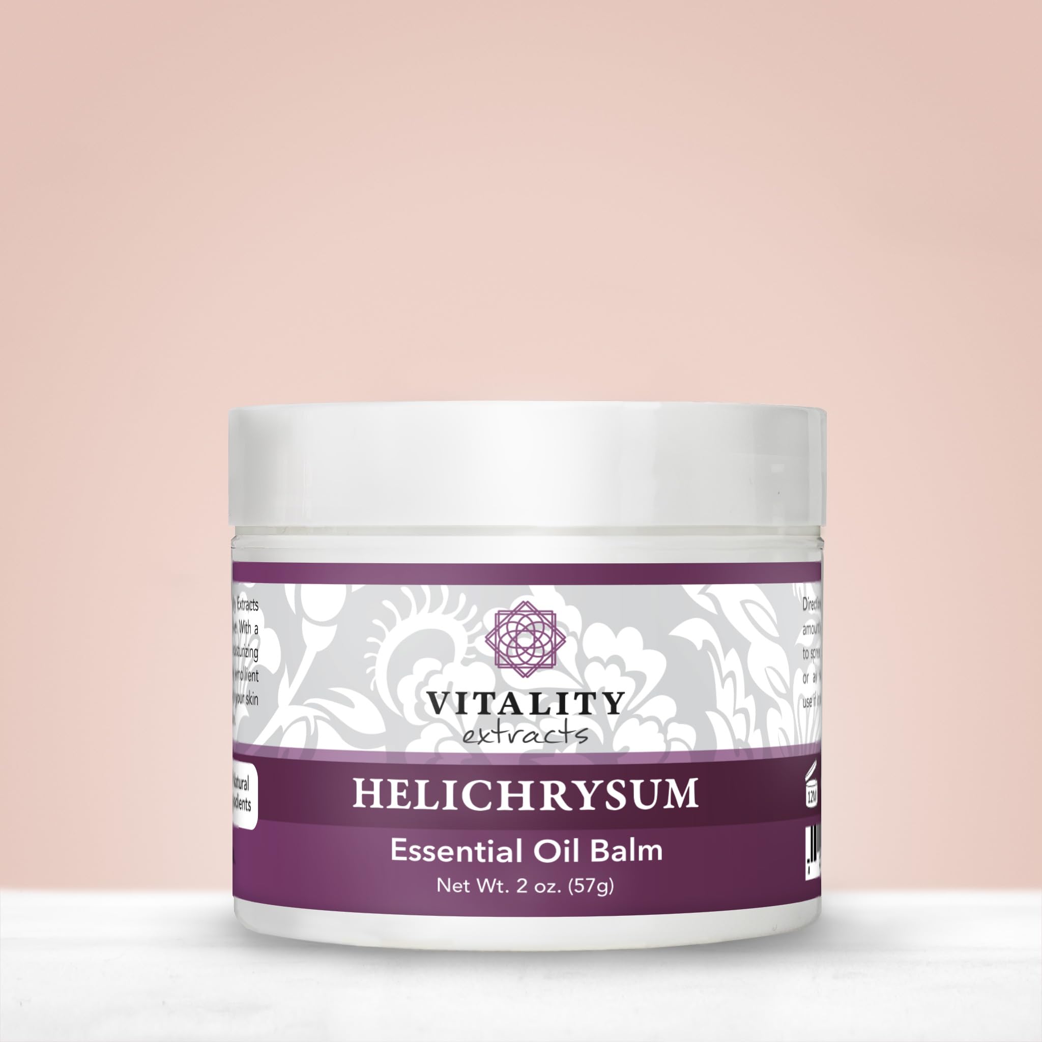 Vitality Extracts Helichrysum Balm with Beeswax and Almond Oil, 2 oz