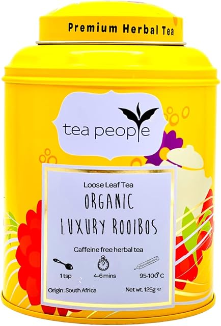 Tea People Organic Luxury Rooibos Loose Tea Caddy 125g