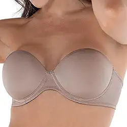 Bustiê DeMillus Encanto - Bege Rosado - Tamanho 40-067844